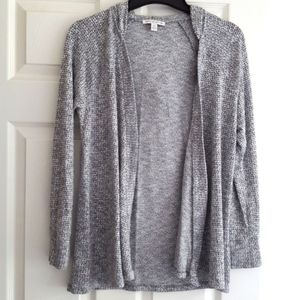 American Eagle hooded open front cardigan